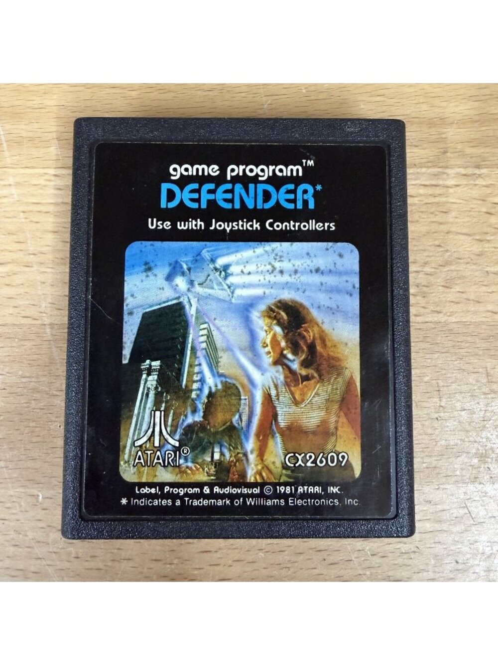 Atari 2600: DEFENDER cartridge - Tested & WORKS